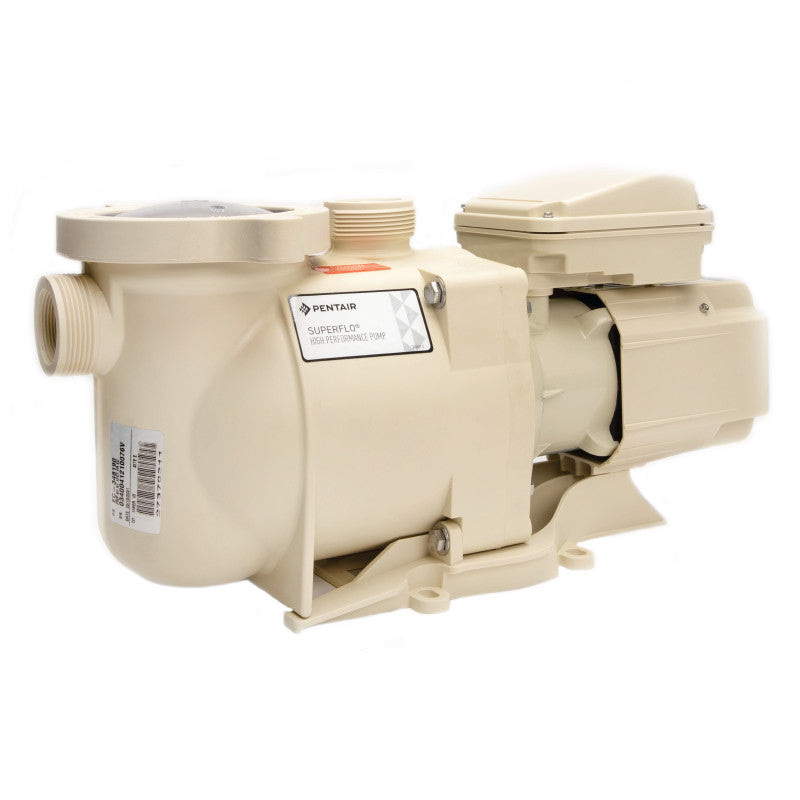 Pentair SuperFlo Pump 1.1 HP New Efficient Motor 348190