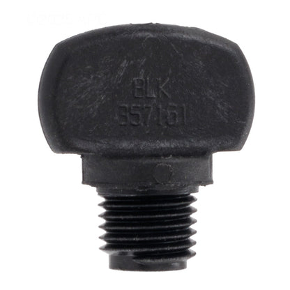 Pentair 1/4" Drain Plug, Black - 357161Z