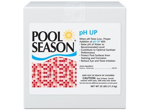 Pool Season 47251430 25 lbs pH Up Box