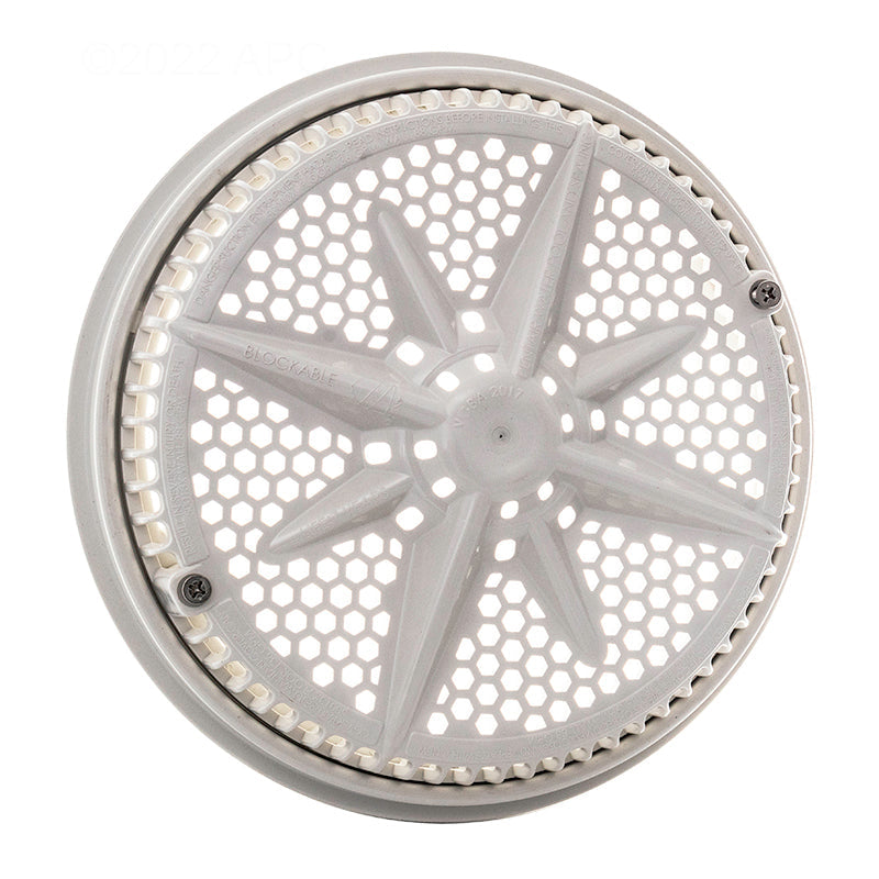 Pentair Water Pool and Spa Inc Cover with Long Frame 8" White Suction - 500108