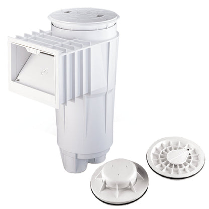 Pentair Water Pool and Spa Inc PVC Concrete Skimmer with Fv 2"S White Bermuda - 506308
