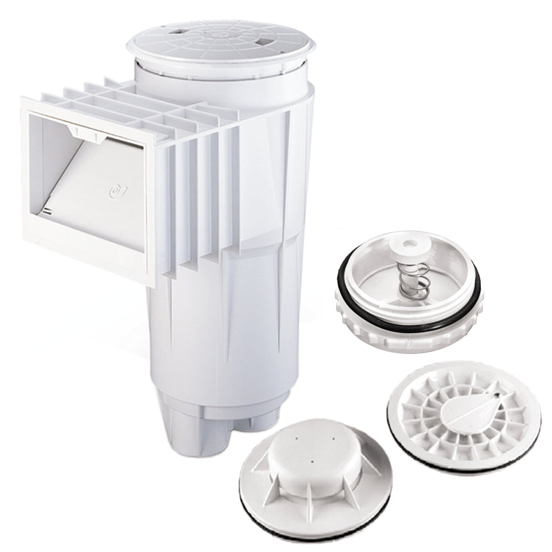 Pentair Water Pool and Spa Inc Bermuda PVC Skimmer with Equal White 2" Slip Conc - 506370