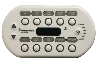 Pentair SpaCommand® 521179 White Spa-Side Remote with 250' Cord for EasyTouch