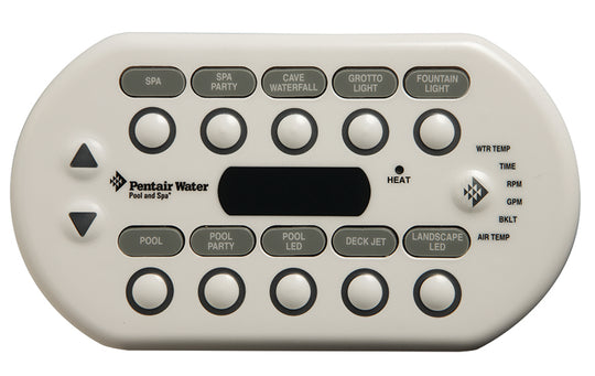 Pentair SpaCommand® 521179 White Spa-Side Remote with 250' Cord for EasyTouch