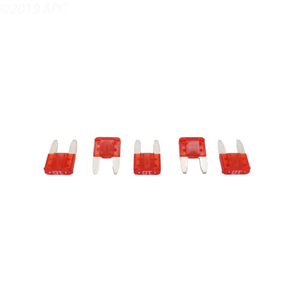 Pentair Water Pool and Spa Inc Power Center Fuse 5PK 10A Intellichlor - 522745