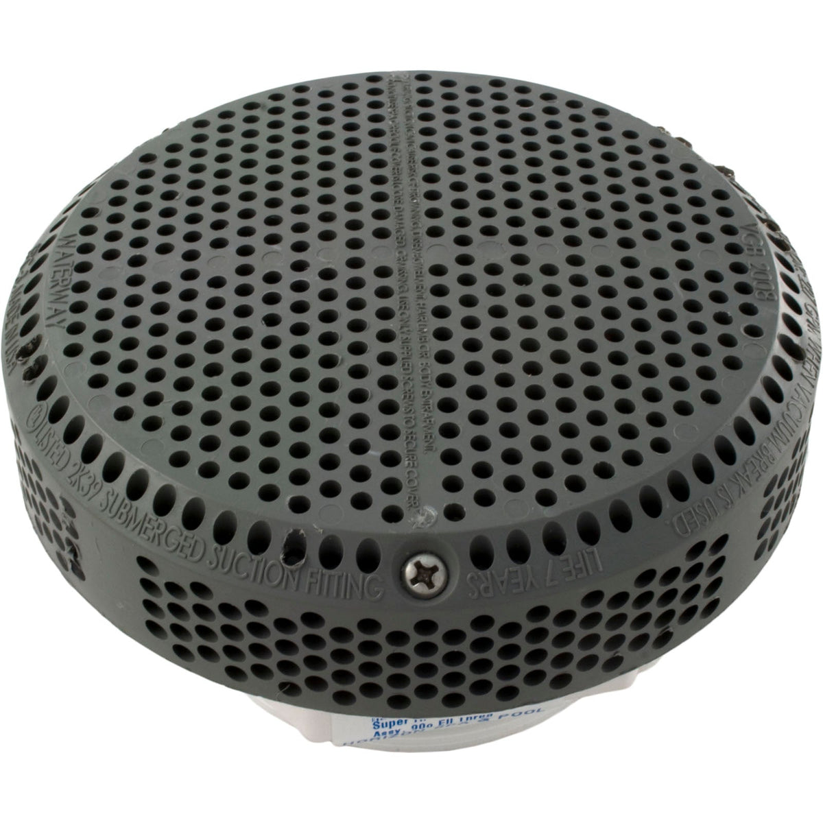 Waterway Super Hi-Flo Suction 5" Gray Vgb 180GPM - 640-3587 V