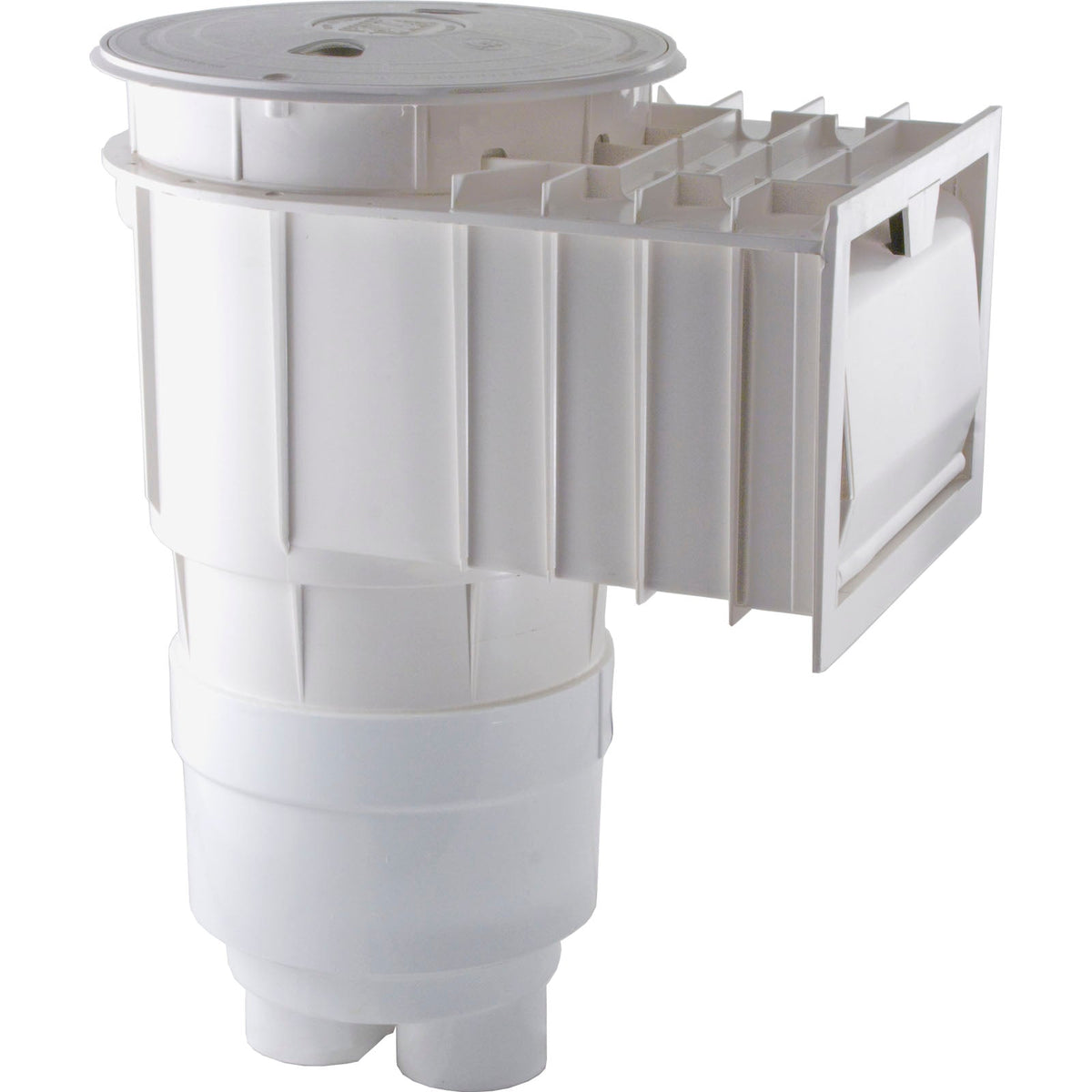 Waterway Ig Skimmer with Round Lid 2"S White Renegade - 540-6410