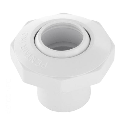 Pentair Water Pool and Spa Inc Insider Eyeball Fitting 1"S White Economy - 542000