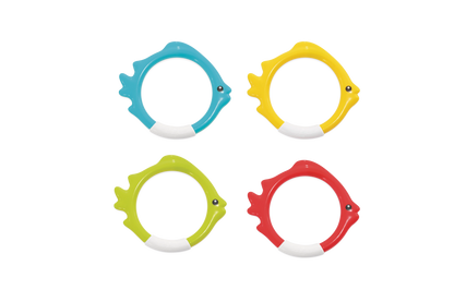 Intex Underwater Fish Rings Age 6-UP 4 Color - 55507E