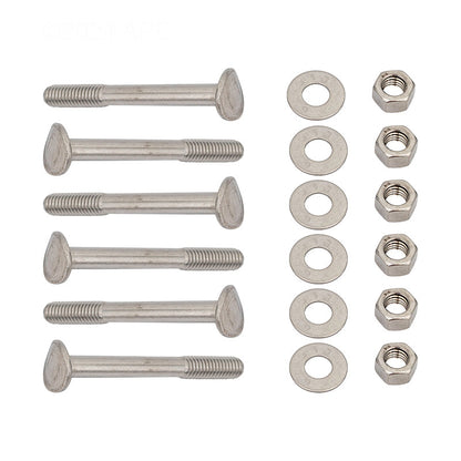 S.R. Smith SS Ladder Bolt, Nut & Washer, Set of 6 - 60-704