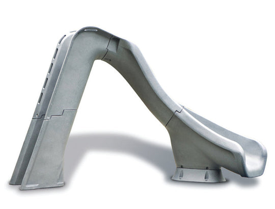 S.R. Smith Typhoon Pool Slide, Left Turn, Gray - 670-209-58224