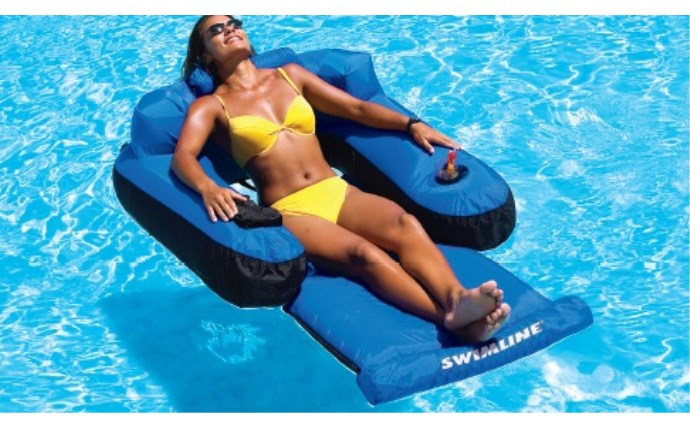 Swimline Ultimate Floating Lounger 55" x 38" x 17" - 9047