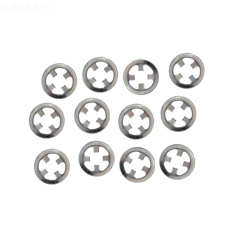 Pentair Water Pool and Spa Inc Gear Retainer Clip Kit 12/PK - 230057