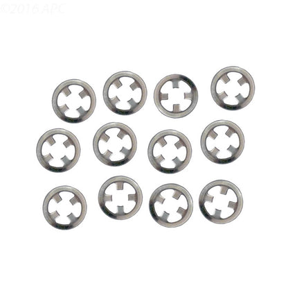 Pentair Water Pool and Spa Inc Gear Retainer Clip Kit 12/PK - 230057