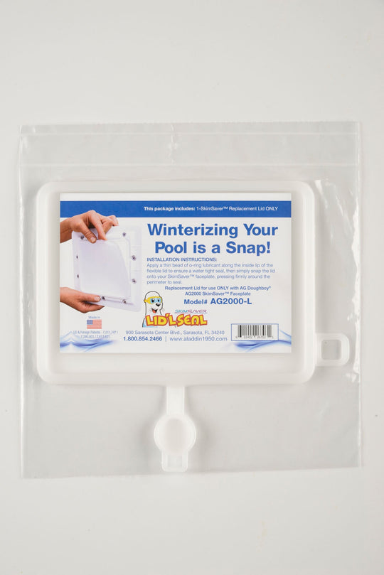 Aladdin SkimSaver Winterizing Lid Only (Lid’L Seal) for Doughboy Standard Skimmers, Above Ground | AG2000-L
