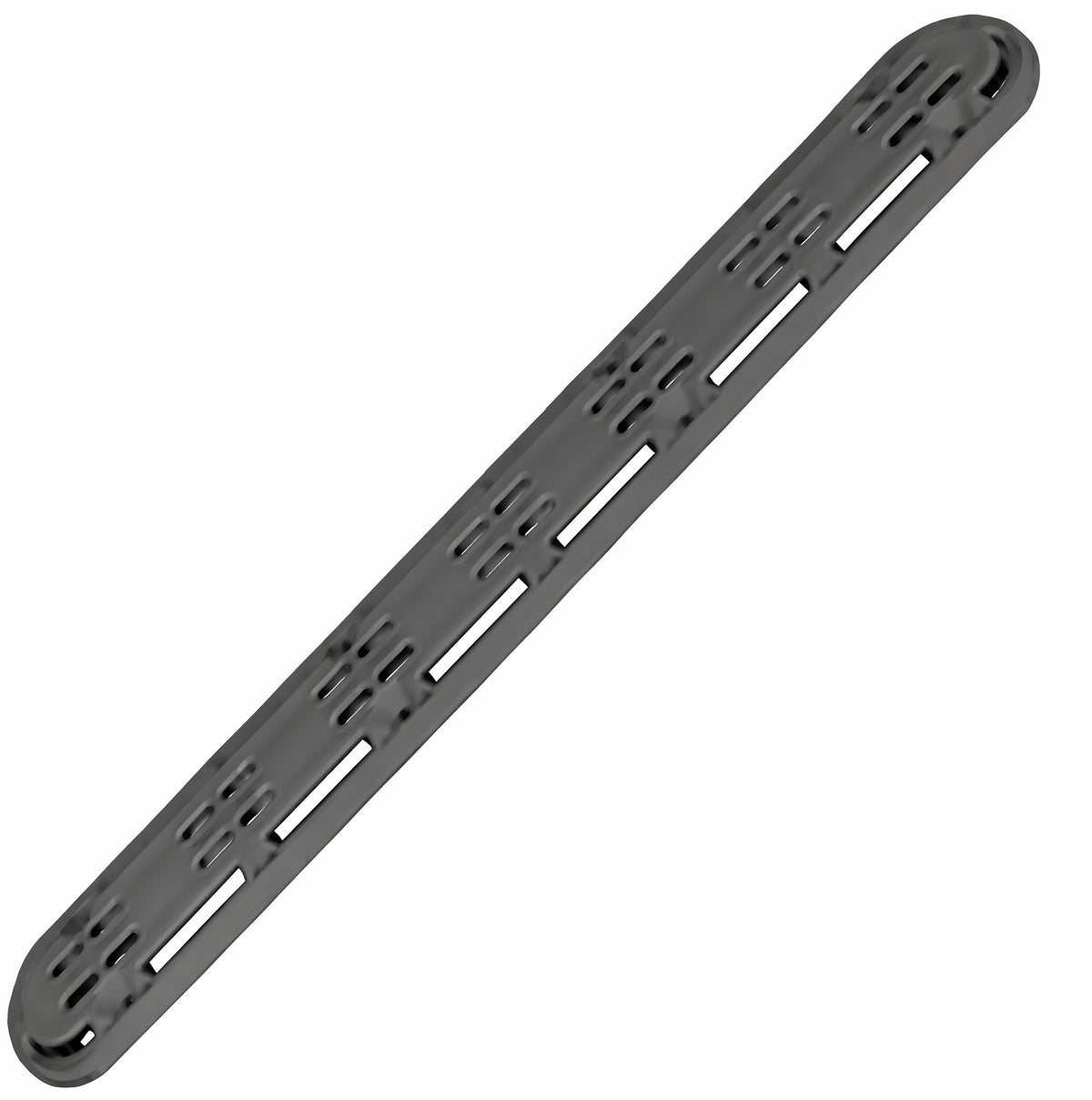 AquaStar 32" Channel Drain Anti-Entrapment Suction Outlet Cover and Frame, Dark Gray - 32CDAVFR105