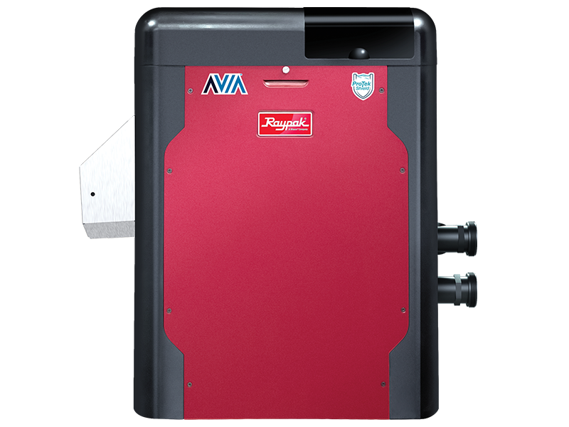 Raypak 018033 Pool Spa Heater Digital LowNox Gas Heater