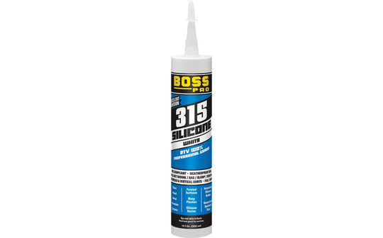Boss 315 Rtv 100% Silicone Sealant 3OZ Clear - 142162