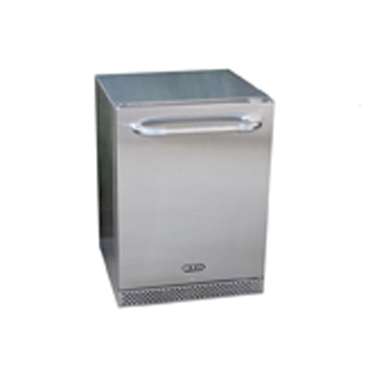 150 L 23-5/8" x 27-1/8" x 32-1/2" Stainless Steel Series II Outdoor Rated Fridge | BUL13700