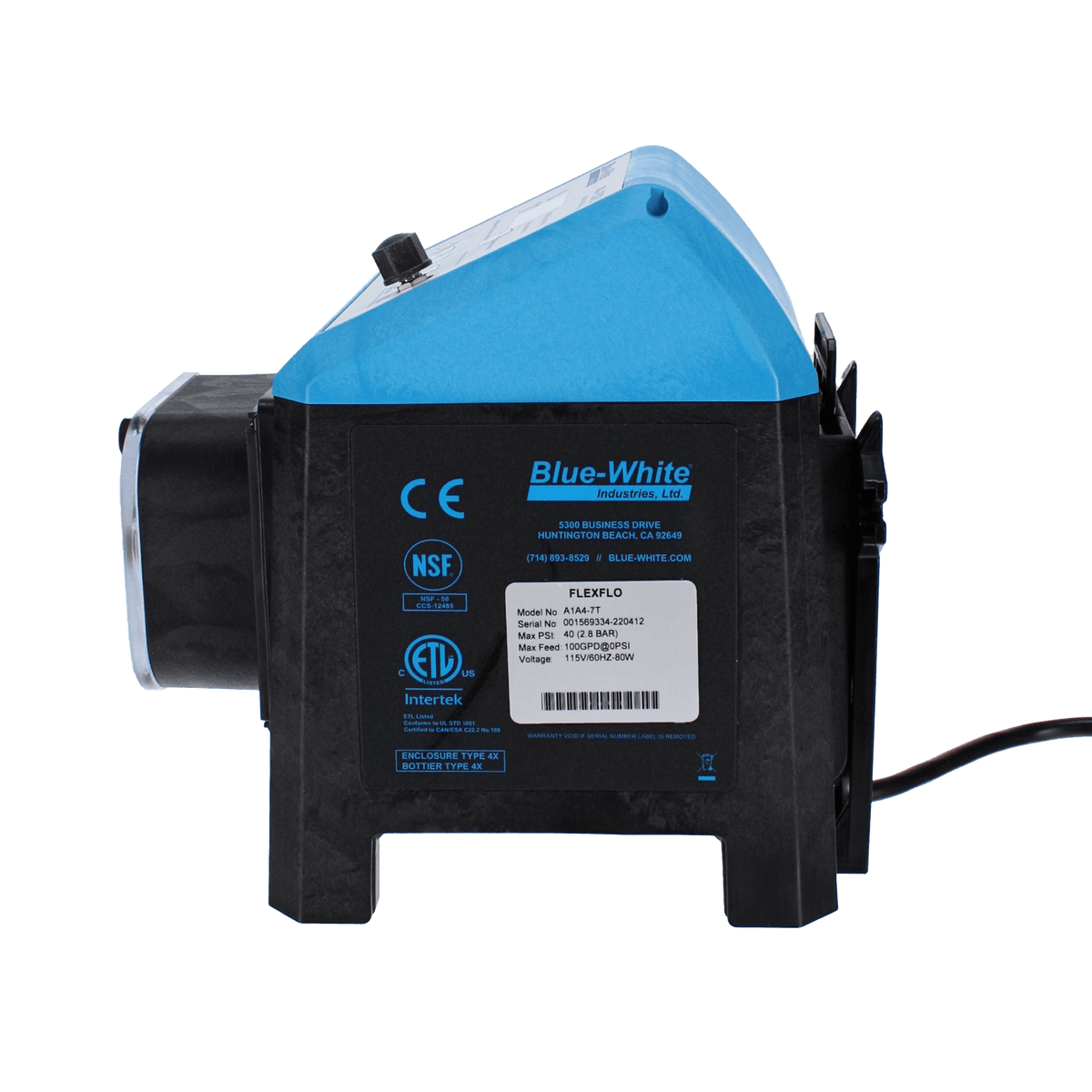 Blue White Acid And Lc Feeder .01-100Gpd | A1A4-7T