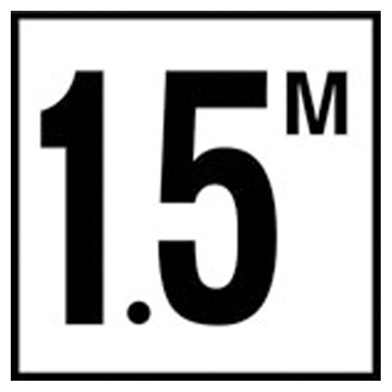 Inlays Metric (1 Tile)-1.5 With M 6X6 Bw Sr 1.5 With M - C622715