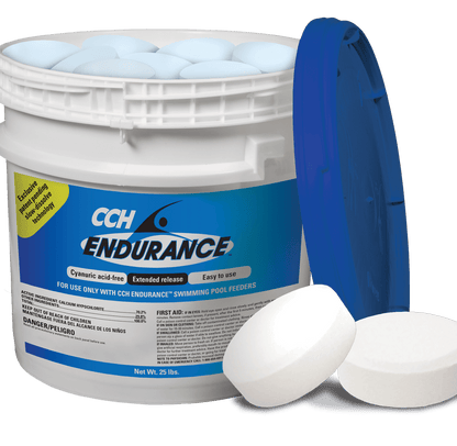 CCH Endurance 3" Cal Hypo Chlorine Tablets 25 lb Pail | 23227