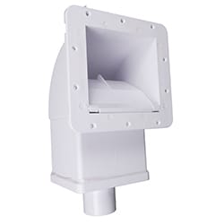 CMP Front Access Skimmer Kit, Includes Diverter Plate, Trim Plate, Mounting Plate, Gasket, Plug & Screws, White|25248-000-000