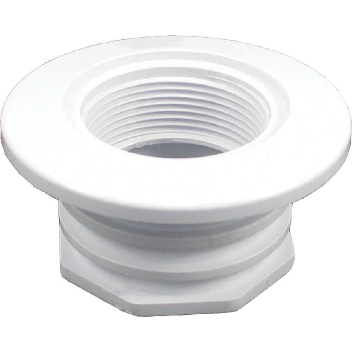 CMP Gunite Wall Fitting Gunite I/O Wall Return Fitting Woth Water Stops  Gray 1.5In Fip X 1.5In Soc , 1-1/2"