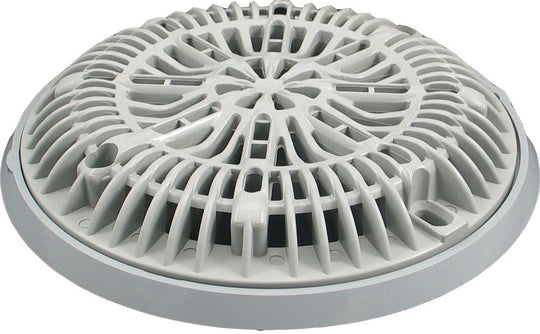 CMP Gunite Main Drain Frame, Galaxy Lid (Av), 8"Dark Gray | 25531-007-000