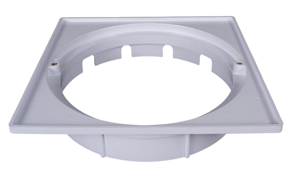 CMP Square Lid And Collar Assembly, Gray