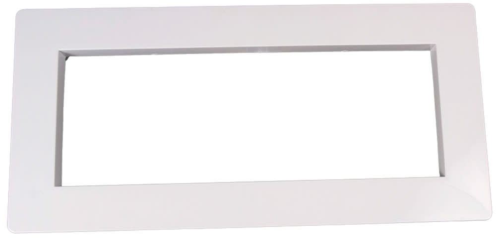 CMP Wide Mouth Vinyl Pool Return Faceplate Cover, White | 25541-000-020