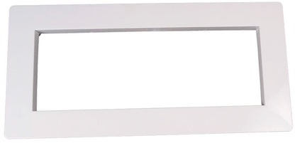 CMP Wide Mouth Vinyl Pool Return Faceplate Cover, White | 25541-000-020