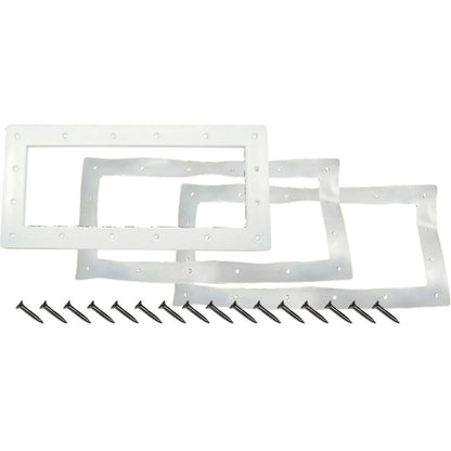 CMP Skimmer Faceplate Kit, Wide Mouth, White, Vinyl | 25541-100-000