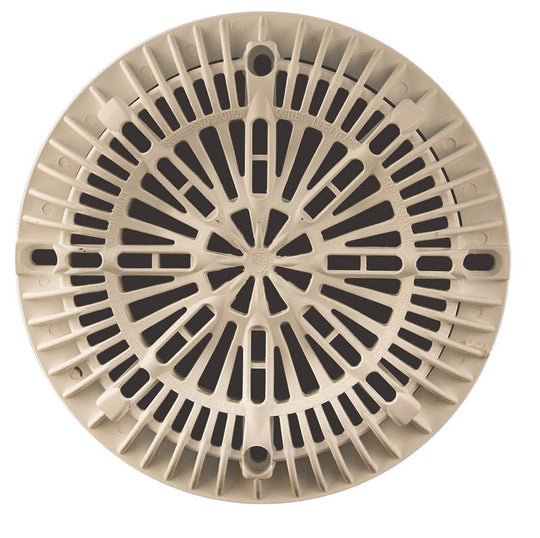 CMP Vinyl Pool Main Drain with Galaxy Lid- Ring and Lid Tan | 25548-009-000