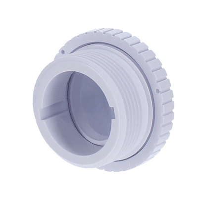 CMP 1-1/2" MIP Directional Flow Outlet Fitting, ⅜" Eyeball, White | 25552-100-000