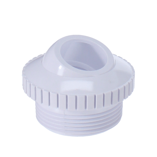 CMP 1-1/2" MIP Directional Flow Outlet Fitting, 1" Eyeball, White | 25552-400-000