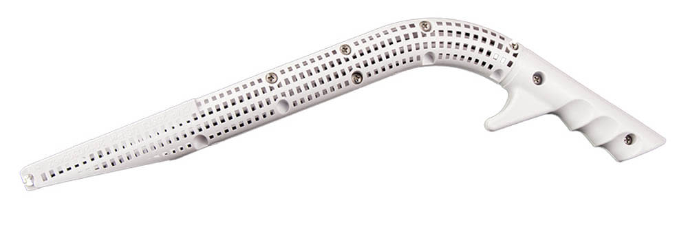 CMP 12" Flowskim Basket Handle & Screw Kit, White | 25573-300-000