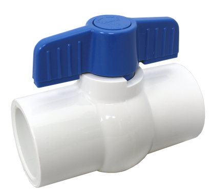 Westlake Pipe & Fittings SCH80 PVC Ball Valve 3"S White - V30491N