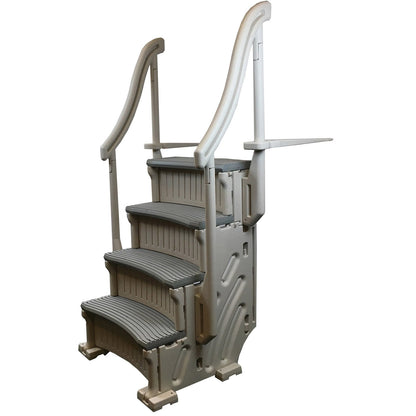 Confer Curve Base In-Pool 4 Step for A/G Pool, Beige | CCX-AG