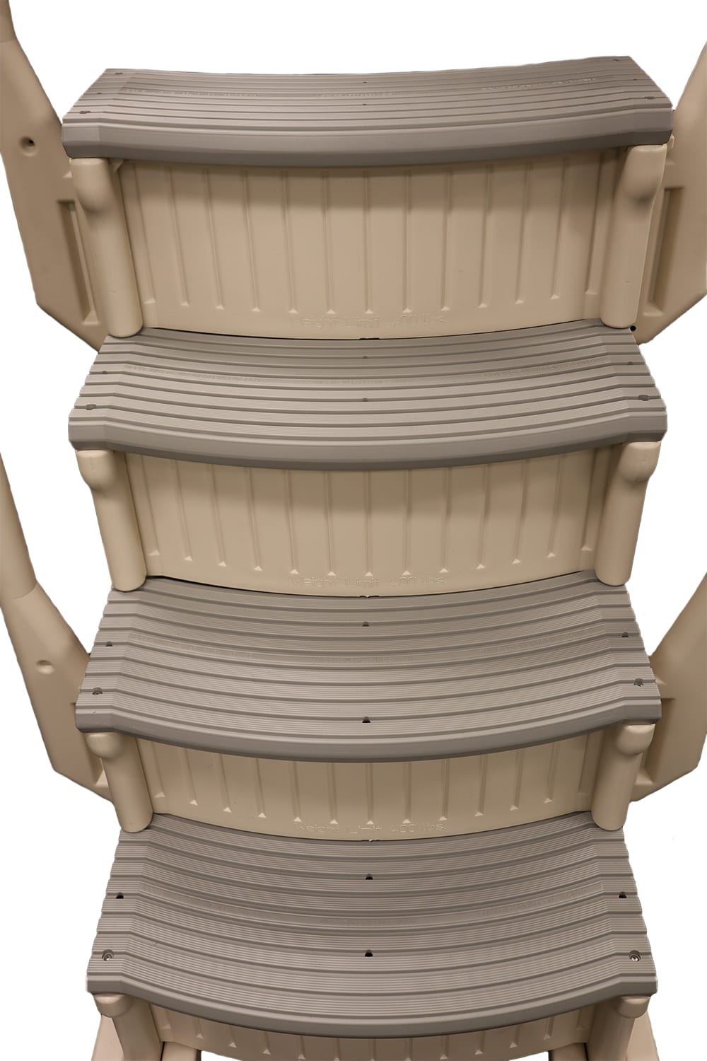 Confer Curve Base In-Pool 4 Step for A/G Pool, Beige | CCX-AG