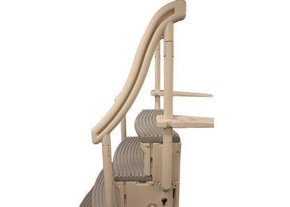 Confer Curve Base In-Pool 4 Step for A/G Pool, Beige | CCX-AG