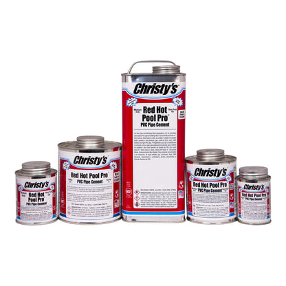 PVC Cement, 1 Quart Can Blue Medium Syrupy Liquid Low VOC