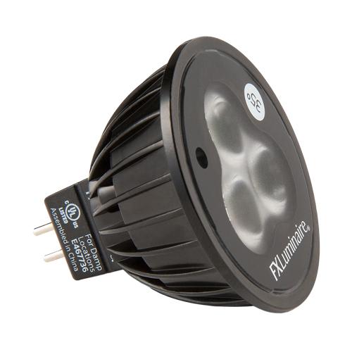 FX Luminaire MR16 LED Flood Lamp, 35°, 6 W, 447 Lumens, 2700K | MR16LED50WFL