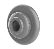 GLI ColorMagic Beauty Ring Eyeball Fitting, Light Gray | 99-15-BR-03-GRY