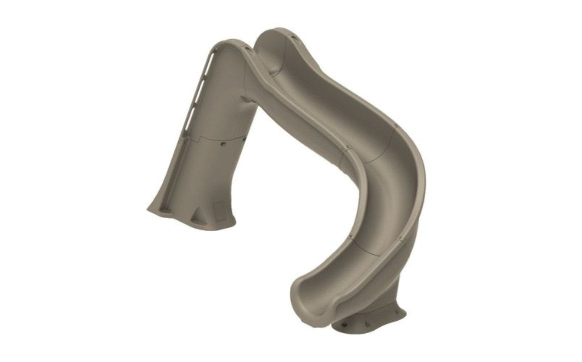 Global Pool Products Sidewinder Slide Sand Right - GPPSSW-SAND-R