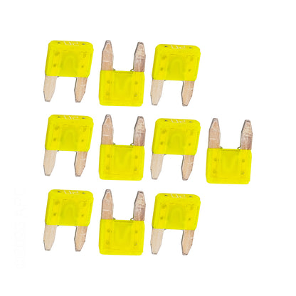 Hayward 20A Yellow Fuse Kit, 10/Pack | GLX-F20A-10PK