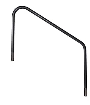 Global Classic 2 Bend Stair Rail Polished 4' .049 Global-Rl-C49-2Bndsr-Ss