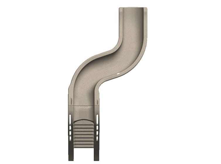 Global RipTide Slide Right Turn Gray