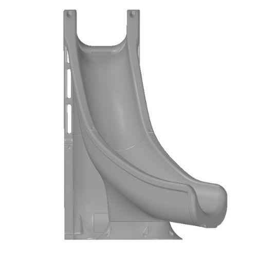 Global Tidal Wave Slide Left Turn Gray