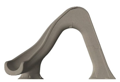 Global Tidal Wave Slide Left Turn Gray